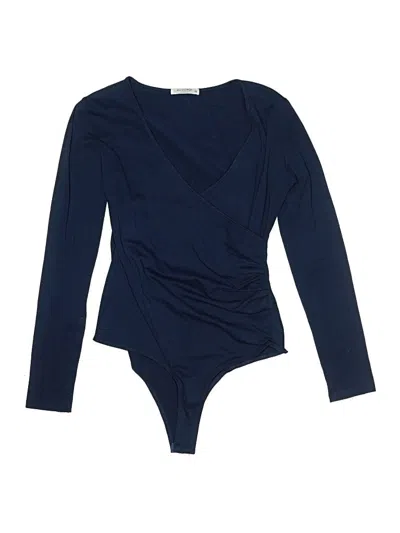 Pre-owned Mangopop Collection Bodysuit In Blue