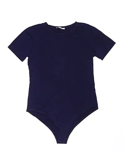 Pre-owned Mangopop Collection Bodysuit In Blue