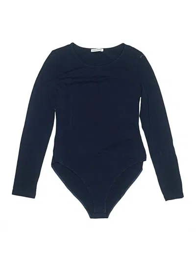Pre-owned Mangopop Collection Bodysuit In Blue