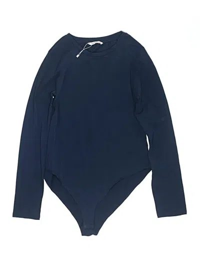 Pre-owned Mangopop Collection Bodysuit In Blue