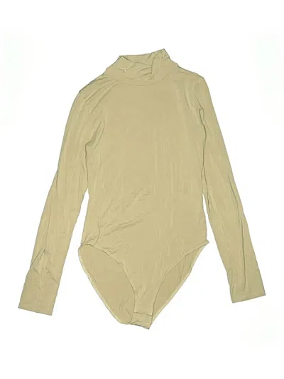 Pre-owned Mangopop Collection Bodysuit In Brown