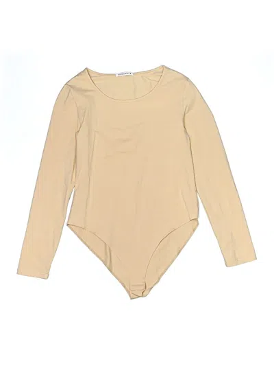 Pre-owned Mangopop Collection Bodysuit In Brown
