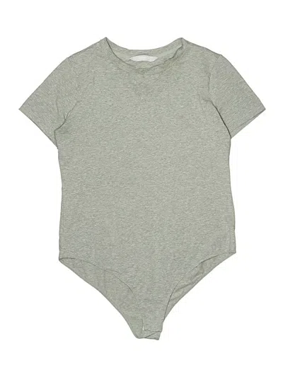 Pre-owned Mangopop Collection Bodysuit In Gray