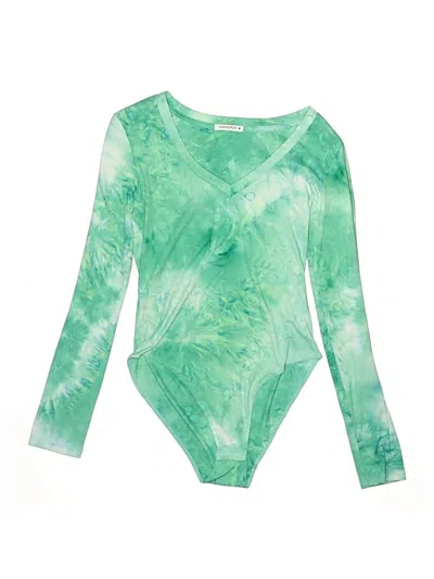 Pre-owned Mangopop Collection Bodysuit In Green