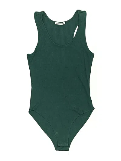 Pre-owned Mangopop Collection Bodysuit In Green