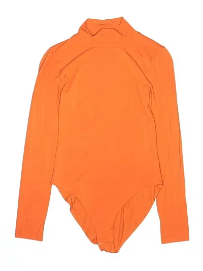 Pre-owned Mangopop Collection Bodysuit In Orange