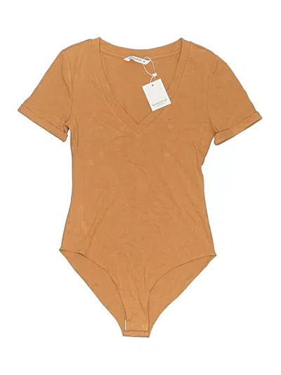 Mangopop Collection Bodysuit In Orange