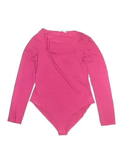 Pre-owned Mangopop Collection Bodysuit In Pink