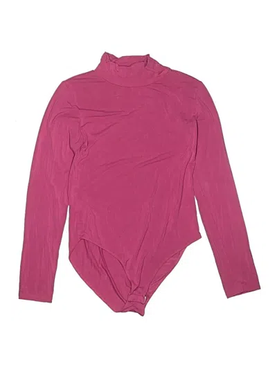 Pre-owned Mangopop Collection Bodysuit In Pink