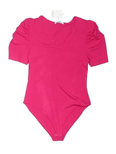 Pre-owned Mangopop Collection Bodysuit In Pink