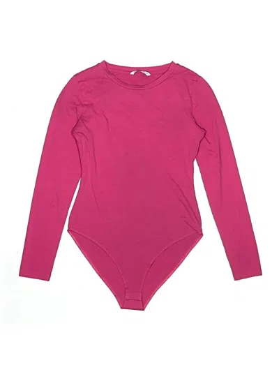 Pre-owned Mangopop Collection Bodysuit In Pink