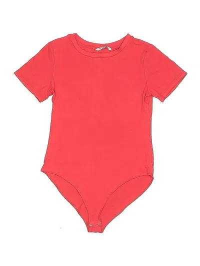 Pre-owned Mangopop Collection Bodysuit In Red