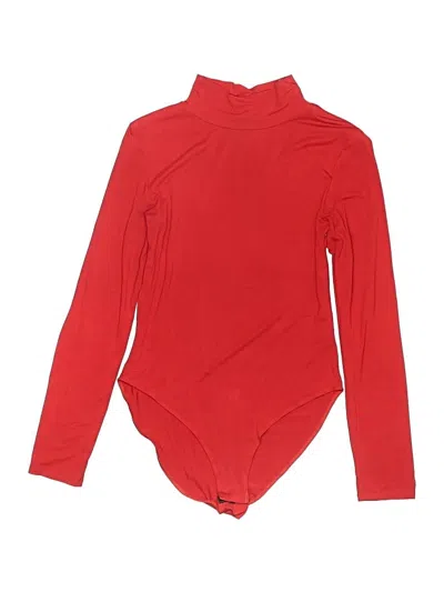 Pre-owned Mangopop Collection Bodysuit In Red