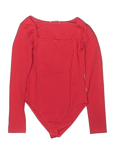 Pre-owned Mangopop Collection Bodysuit In Red