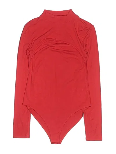 Pre-owned Mangopop Collection Bodysuit In Red