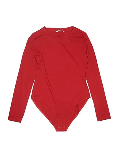 Pre-owned Mangopop Collection Bodysuit In Red