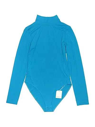 Pre-owned Mangopop Collection Bodysuit In Teal