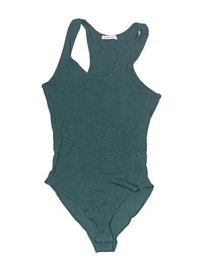 Pre-owned Mangopop Collection Bodysuit In Teal