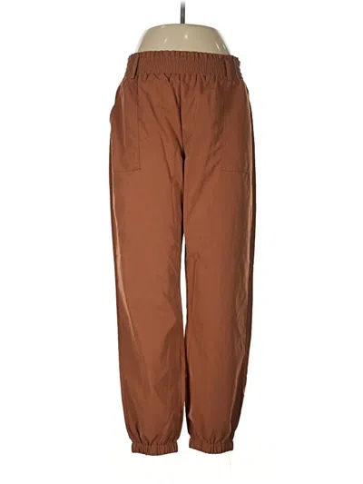 Pre-owned Mangopop Collection Casual Pants In Brown