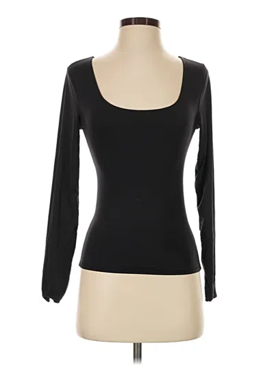 Pre-owned Mangopop Collection Long Sleeve T-shirt In Black