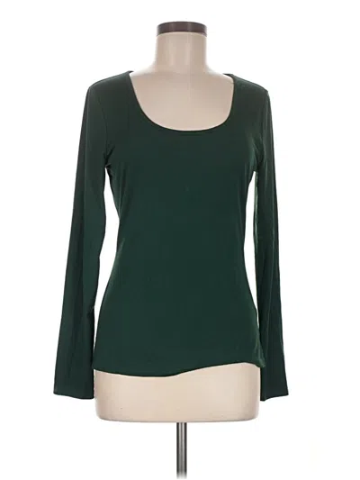 Pre-owned Mangopop Collection Long Sleeve T-shirt In Green
