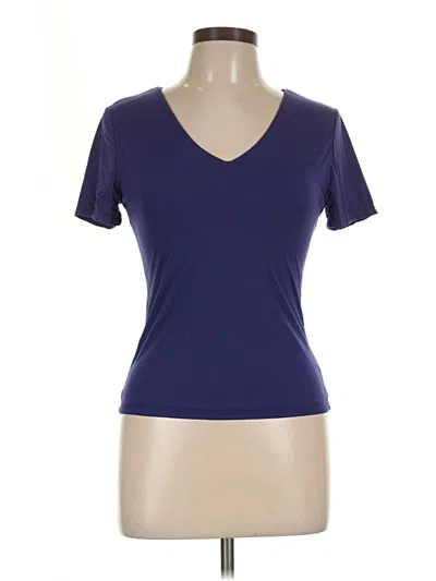 Pre-owned Mangopop Collection Short Sleeve T-shirt In Purple
