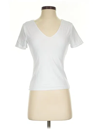 Pre-owned Mangopop Collection Short Sleeve T-shirt In White