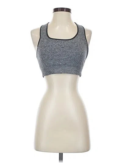 Pre-owned Mangopop Collection Sports Bra In Gray