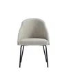 Manhattan Comfort Gracie Leatherette Upholstered Dining Chair In Gray