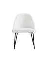 Manhattan Comfort Gracie Leatherette Upholstered Dining Chair In White
