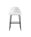 Manhattan Comfort 41.1" Faux Leather Gracie Barstool In White