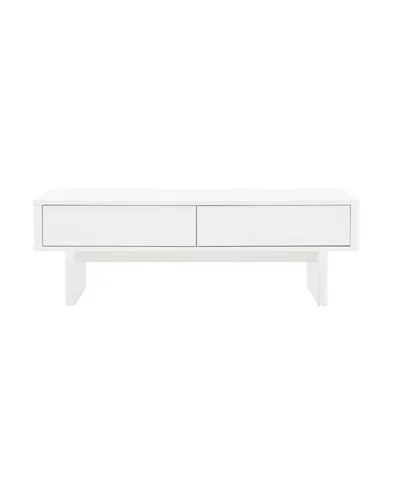 Manhattan Comfort 47.2" Wood Ella Modern 2-full Extension Drawer Coffee Table