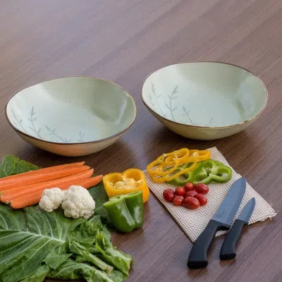 Manhattan Comfort 54.1 Oz. Soup Bowl In Green