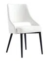 Manhattan Comfort 6pc Tremont Modern Leatherette Dining Chair With Metal Legs