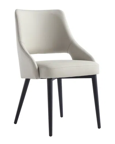 MANHATTAN COMFORT MANHATTAN COMFORT 6PC TREMONT MODERN LEATHERETTE DINING CHAIR WITH METAL LEGS