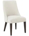 Manhattan Comfort 8pc Beever Chenille Dining Chair & Arm Chair With Rubberwood  Legs