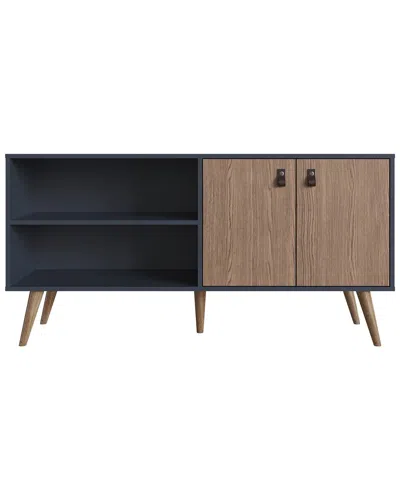 Manhattan Comfort Amber 53.7in Tv Stand In Blue