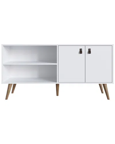 Manhattan Comfort Amber 53.7in Tv Stand In White