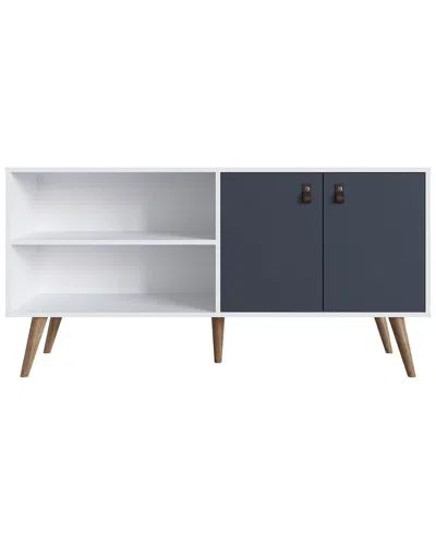 Manhattan Comfort Amber 53.7in Tv Stand In White