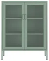 Manhattan Comfort Amelia Modern Accent Cabinet With 3 Adjustable Shelves