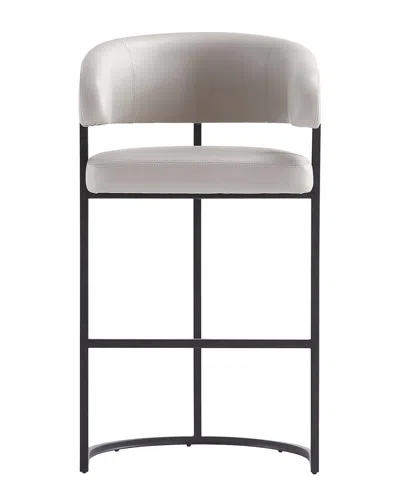 Manhattan Comfort Augusta Barstool In Gray