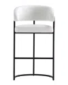Manhattan Comfort Barstool White