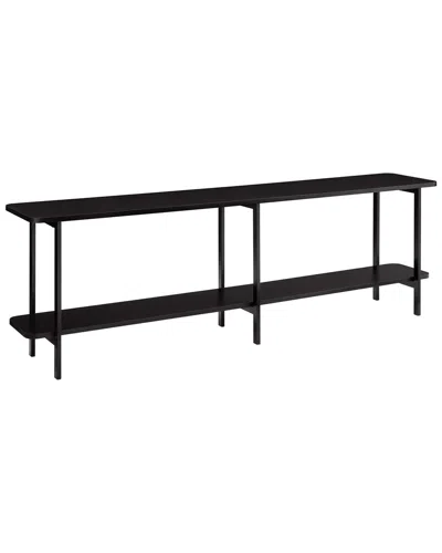 Manhattan Comfort Celine Modern Side Table Console In Black