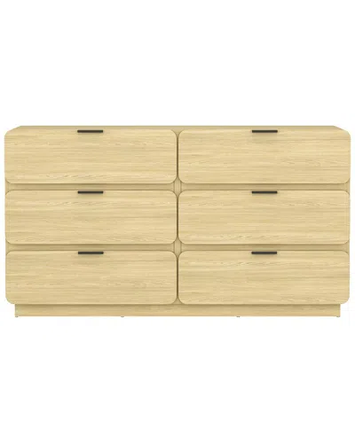 Manhattan Comfort Chrystie 60in Dresser In Neutral