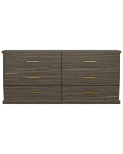 Manhattan Comfort Clifford Dresser In Brown