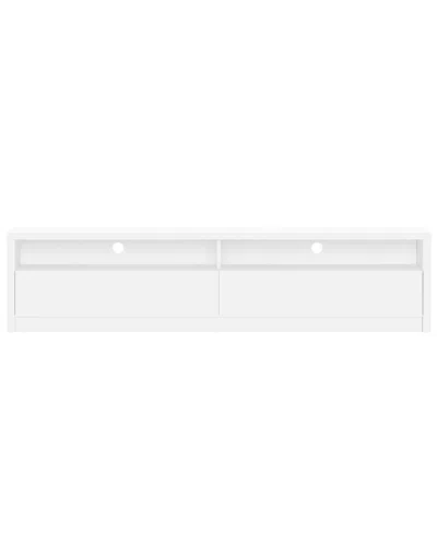 Manhattan Comfort Contemporary Duncan 70in Tv Stand In White