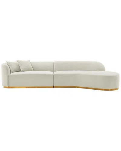 Manhattan Comfort Daria Sofa In Neutral