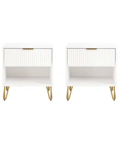 MANHATTAN COMFORT MANHATTAN COMFORT DUMBO 1.0 MODERN NIGHTSTAND