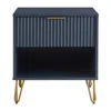 Manhattan Comfort Dumbo 1-drawer Modern Nightstand