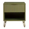 Manhattan Comfort Dumbo 1-drawer Modern Nightstand